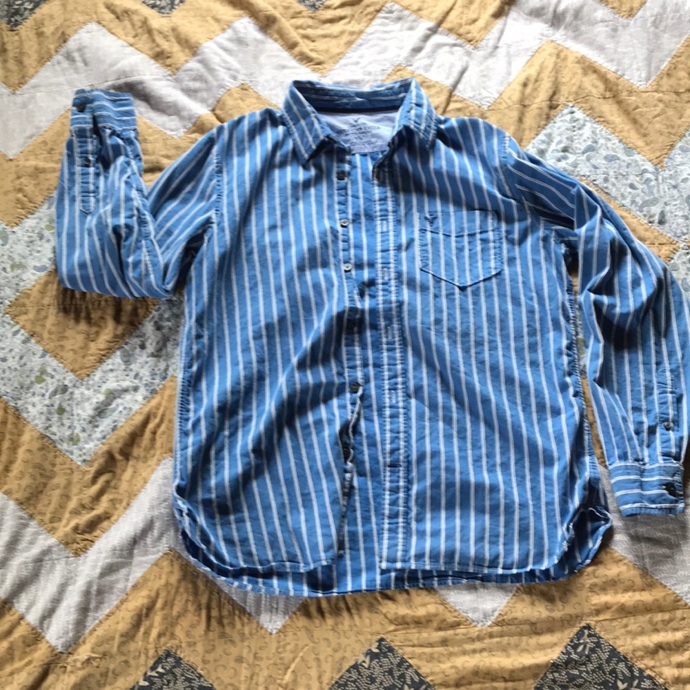 American Eagle button you dress shirt